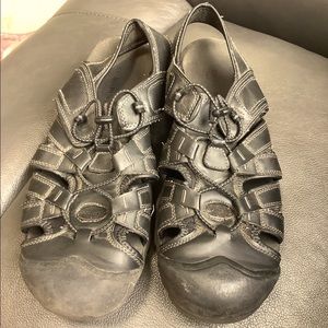 Sonoma - Crandon - Hiking Trail Sandals - Black - Men’s Size 10M